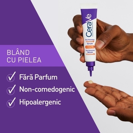 Serum cu vitamina C Skin Renewing, 30 ml, Cerave