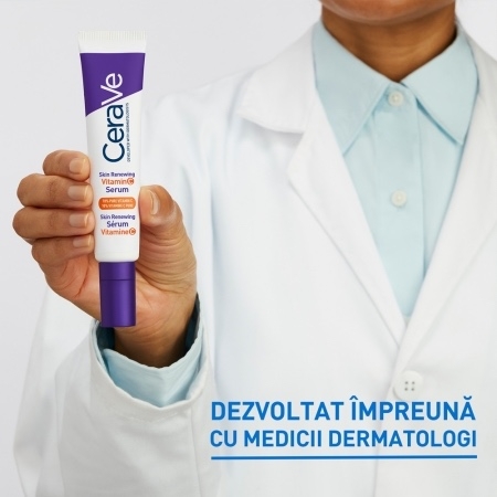 Serum cu vitamina C Skin Renewing, 30 ml, Cerave