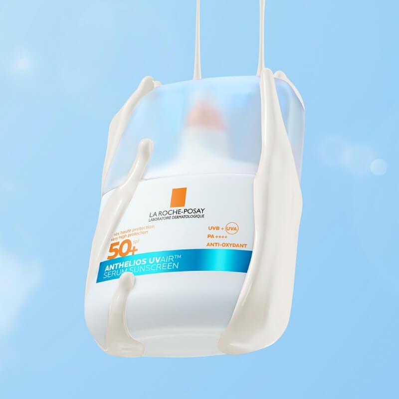 Serum de fata SPF 50+ Anthelios UVAir, 50 ml, La Roche-Posay