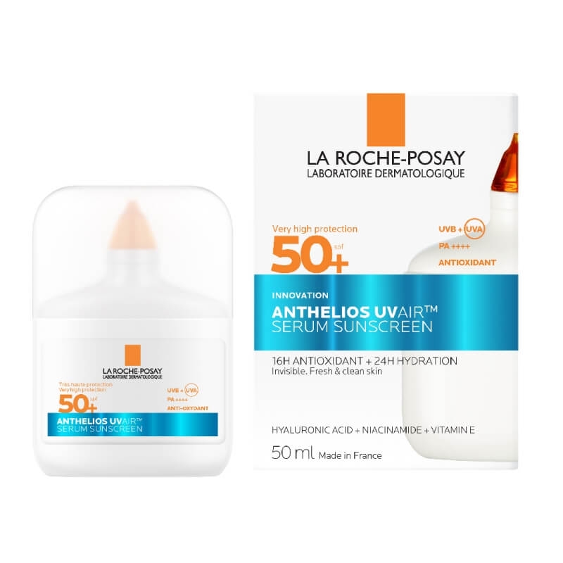Serum de fata SPF 50+ Anthelios UVAir, 50 ml, La Roche-Posay