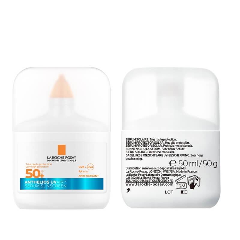 Serum de fata SPF 50+ Anthelios UVAir, 50 ml, La Roche-Posay