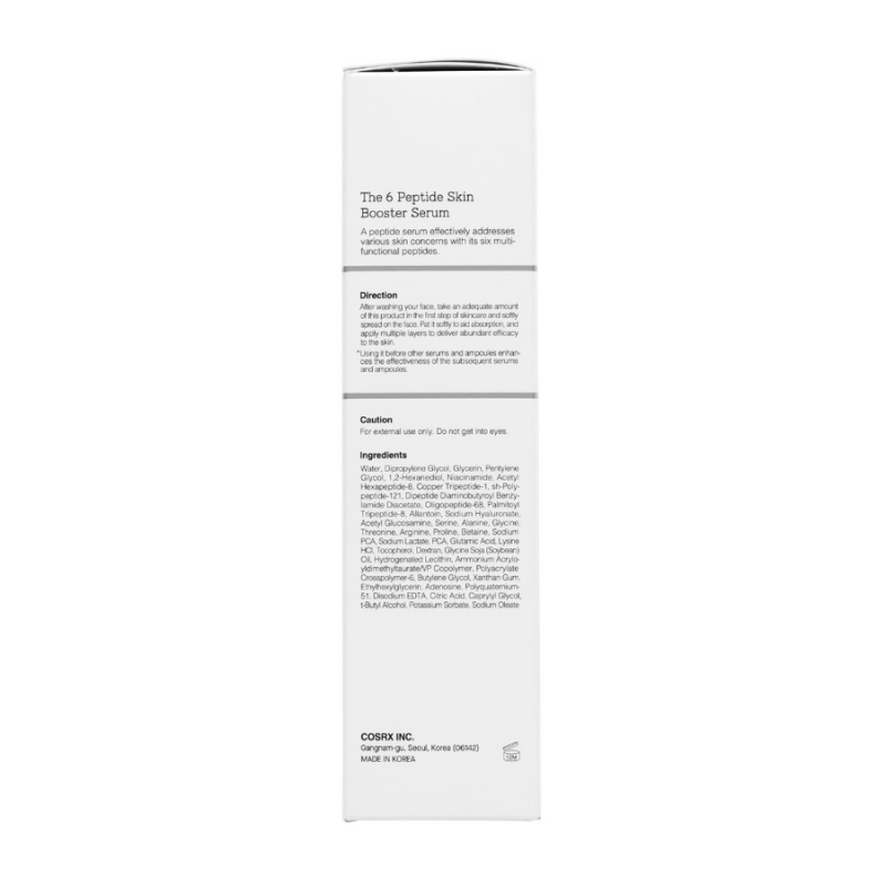 Serum Pentru Fata Cu 6 Peptide The 6 Peptide Skin Booster, 150 ml, Cosrx Serum Pentru Fata Cu 6 Peptide The 6 Peptide Skin Booster, 150 ml, Cosrx