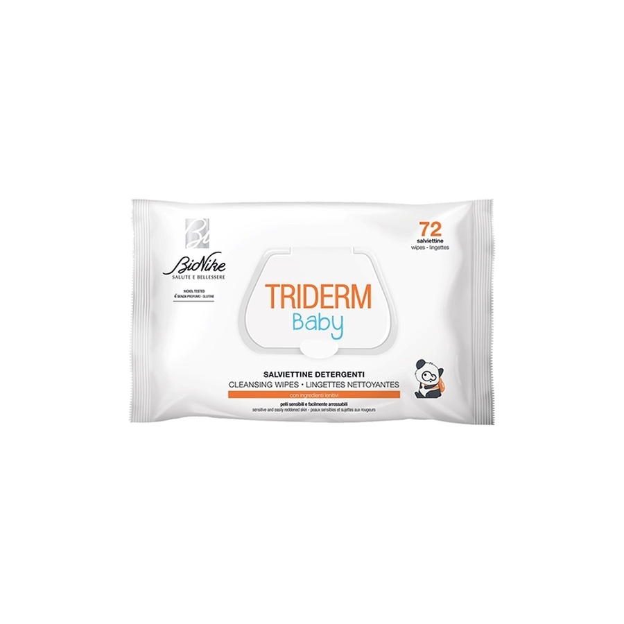 Servetele umede cu pantenol Triderm Baby, 72 bucati, BioNike Servetele umede cu pantenol Triderm Baby, 72 bucati, BioNike