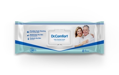 Servetele umede pentru adulti, 50 bucati, Dr Comfort Servetele umede pentru adulti, 50 bucati, Dr Comfort