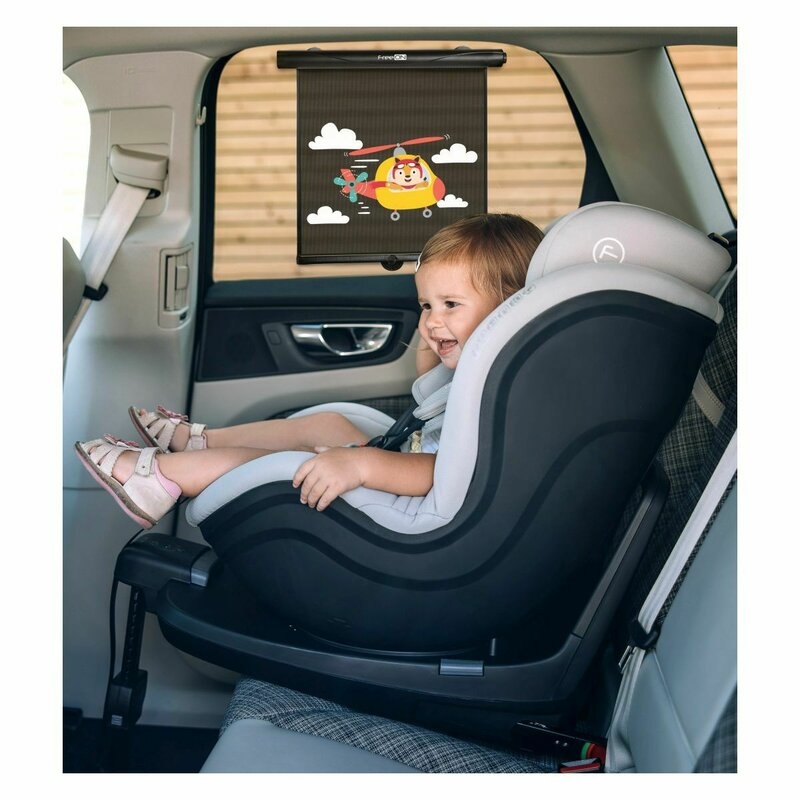 Set 2 parasolare auto, FreeOn, Retractabile, Functioneaza prin apasarea unui buton, Black Set 2 parasolare auto, FreeOn, Retractabile, Functioneaza prin apasarea unui buton, Black