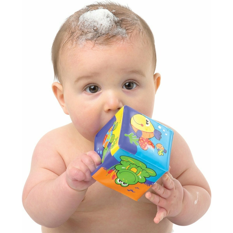Set 6 cuburi noi pentru baie, Cu animalute marine, Dimesiune 7.5 cm fiecare cub, Soft blockes for bath, Playgro Set 6 cuburi noi pentru baie, Cu animalute marine, Dimesiune 7.5 cm fiecare cub, Soft blockes for bath, Playgro