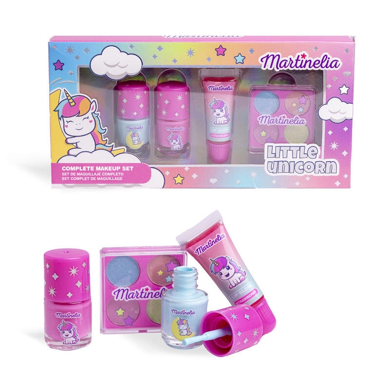 Set complet de makeup Little unicorn, Martinelia Set complet de makeup Little unicorn, Martinelia