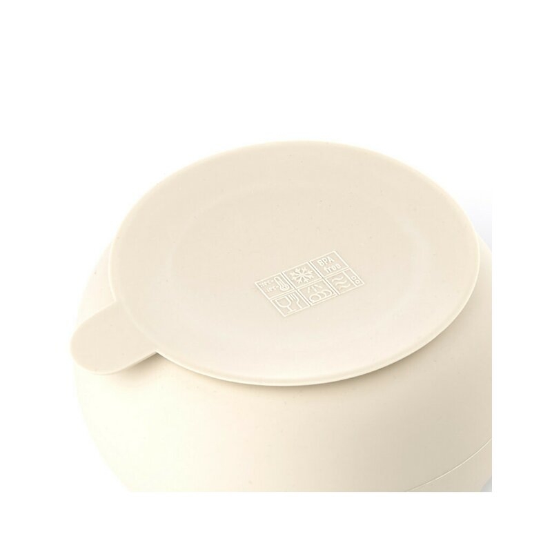 Set complet de masa, Jane, Din silicon, Cu 4 piese, Farfurie, Bol, Lingurita si pahar, BPA free, Sand