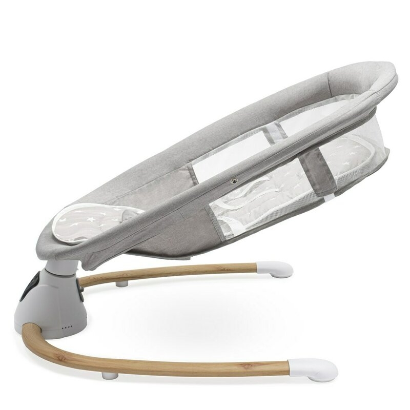 Sezlong balansoar, New Baby, Smart, Pana la 9 kg, Include cronometru si detector de miscare, Cu 5 viteze de leganare, Cu sunete si melodii, Cu 2 jucarii, 0 lun+, Grey Sezlong balansoar, New Baby, Smart, Pana la 9 kg, Include cronometru si detector de miscare, Cu 5 viteze de leganare, Cu sunete si melodii, Cu 2 jucarii, 0 lun+, Grey