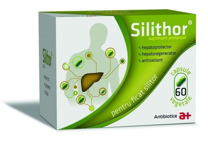Silithor, 60 capsule, Antibiotice SA Silithor, 60 capsule, Antibiotice SA