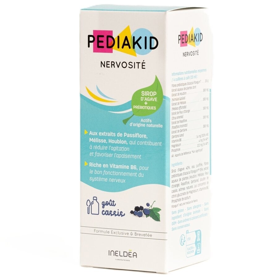 Sirop pentru nervozitate la copii Nervosite, 125 ml, Pediakid