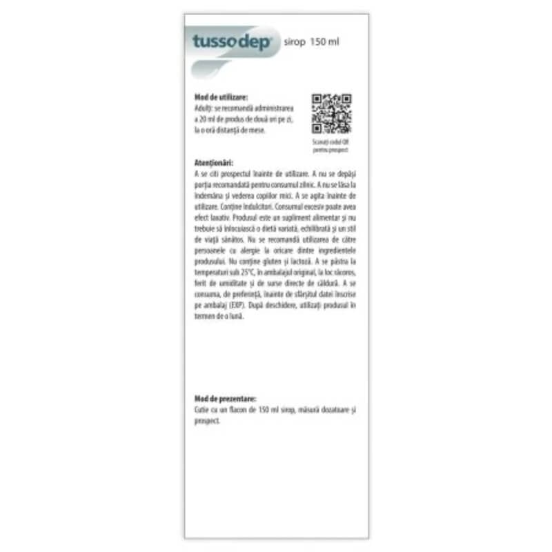 Dr Phyto - Tussodep sirop 150ml