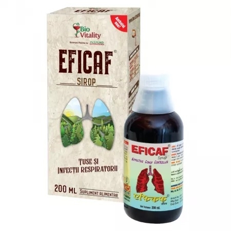 Eficaf sirop, 200 ml, Bio Vitality
