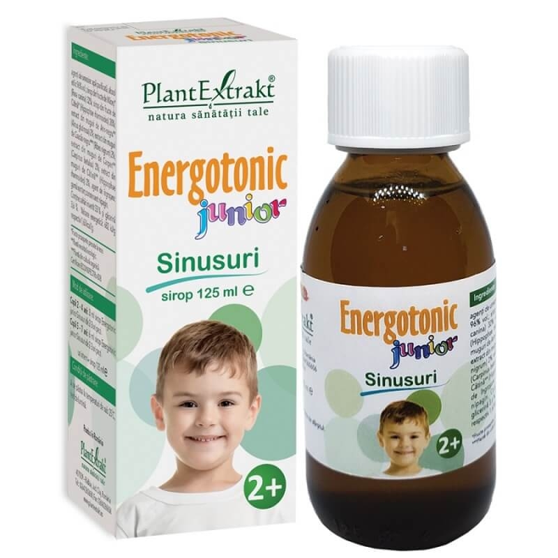 Sirop Energotonic Junior Sinusuri, 125 ml, PlantExtrakt Sirop Energotonic Junior Sinusuri, 125 ml, PlantExtrakt