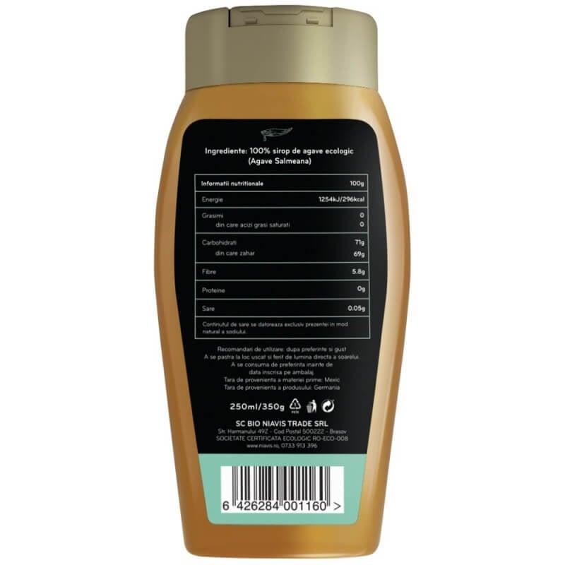 Sirop de agave light ecologic, 350 g, Niavis Sirop de agave light ecologic, 350 g, Niavis
