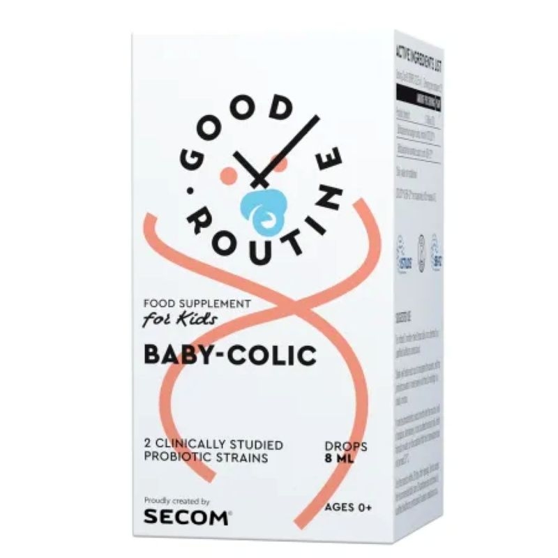 Sirop pentru colici Baby Colic Good Routine, 8 ml, Secom Sirop pentru colici Baby Colic Good Routine, 8 ml, Secom