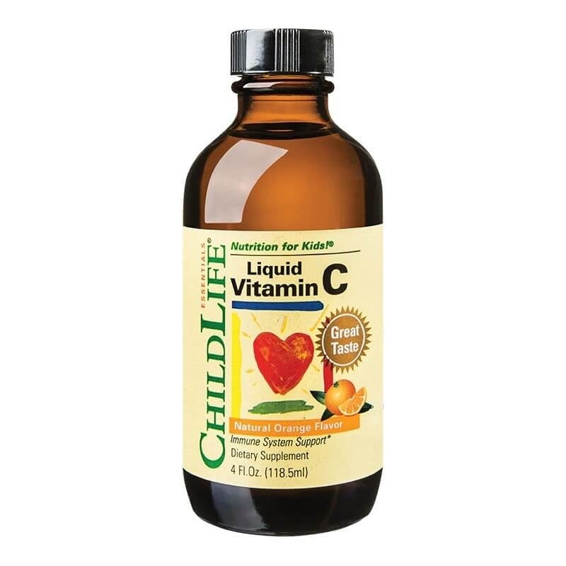 Vitamina C pentru copii Childlife Essentials, 118.50 ml, Secom Vitamina C pentru copii Childlife Essentials, 118.50 ml, Secom