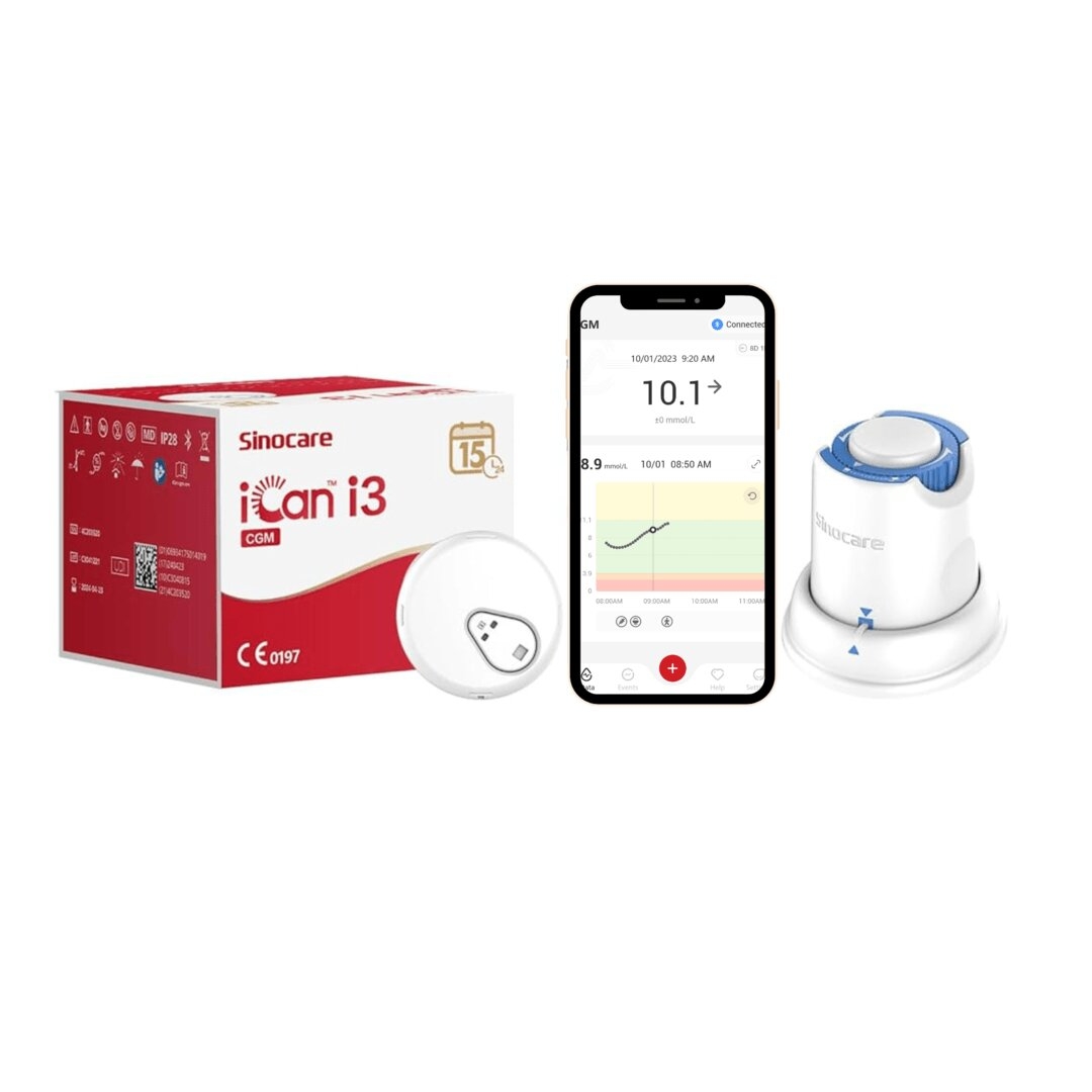 Sistemul de monitorizare a glicemiei Sinocare ICAN CGM Sistemul de monitorizare a glicemiei Sinocare ICAN CGM