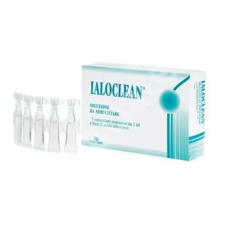 Ialoclean - Solutie de nebulizare 2 ml x 5 fiole 
