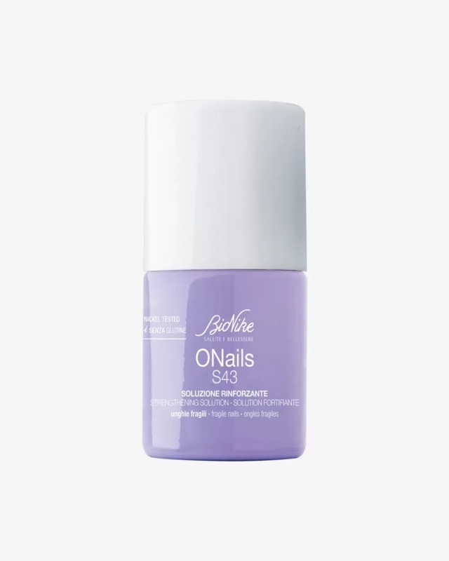 Solutie pentru intarirea unghiilor fragile ONails S43, 11 ml, BioNike