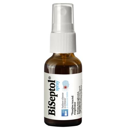 Spray cu albastru de metilen si echinacea Biseptol, 20 ml, Dacia Plant