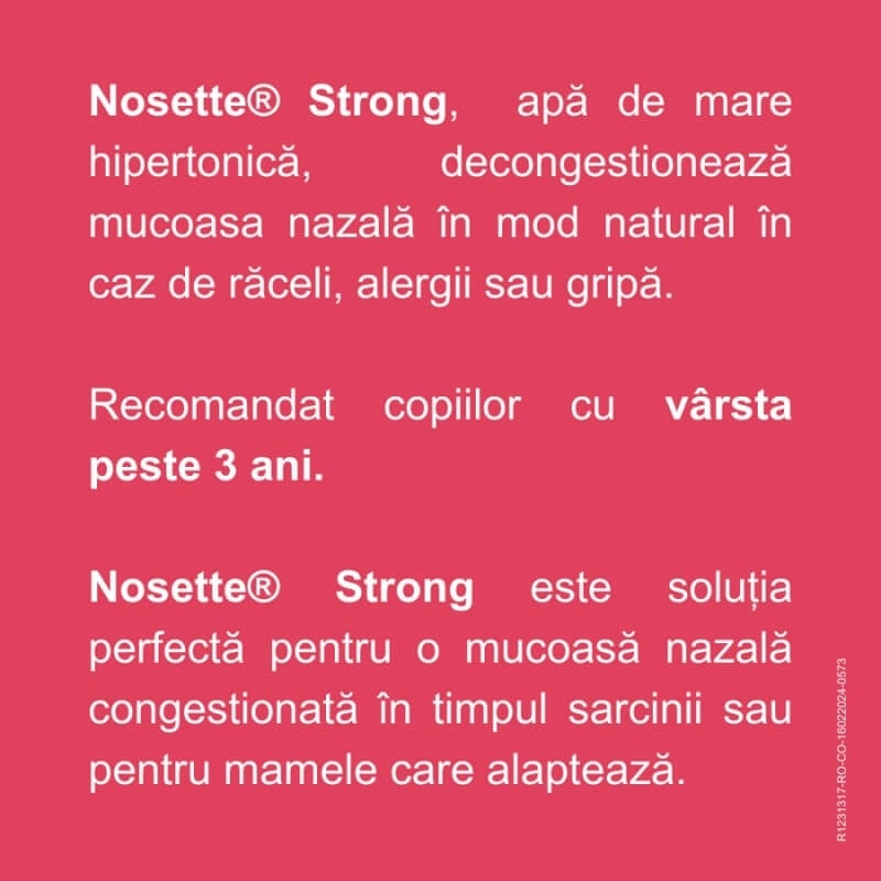 Spray nazal Nosette Strong, 30 ml, Dr. Reddy's