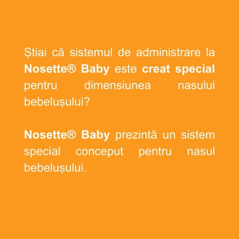 Spray nazal apa de mare izotonica Nosette Baby, 50 ml, Dr. Reddy's Spray nazal apa de mare izotonica Nosette Baby, 50 ml, Dr. Reddy's