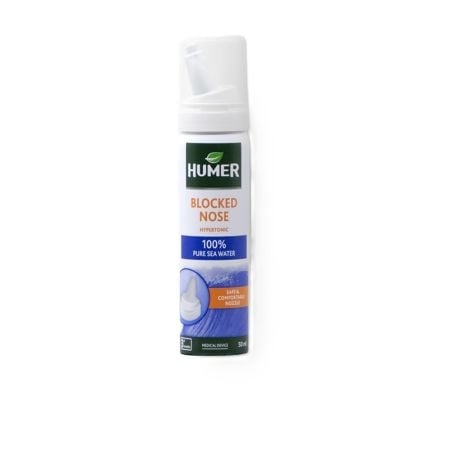 Spray nazal decongestionant hipertonic, 50 ml, Humer