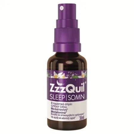 Spray oral cu melatonina Somn, 30 ml, ZzzQuil