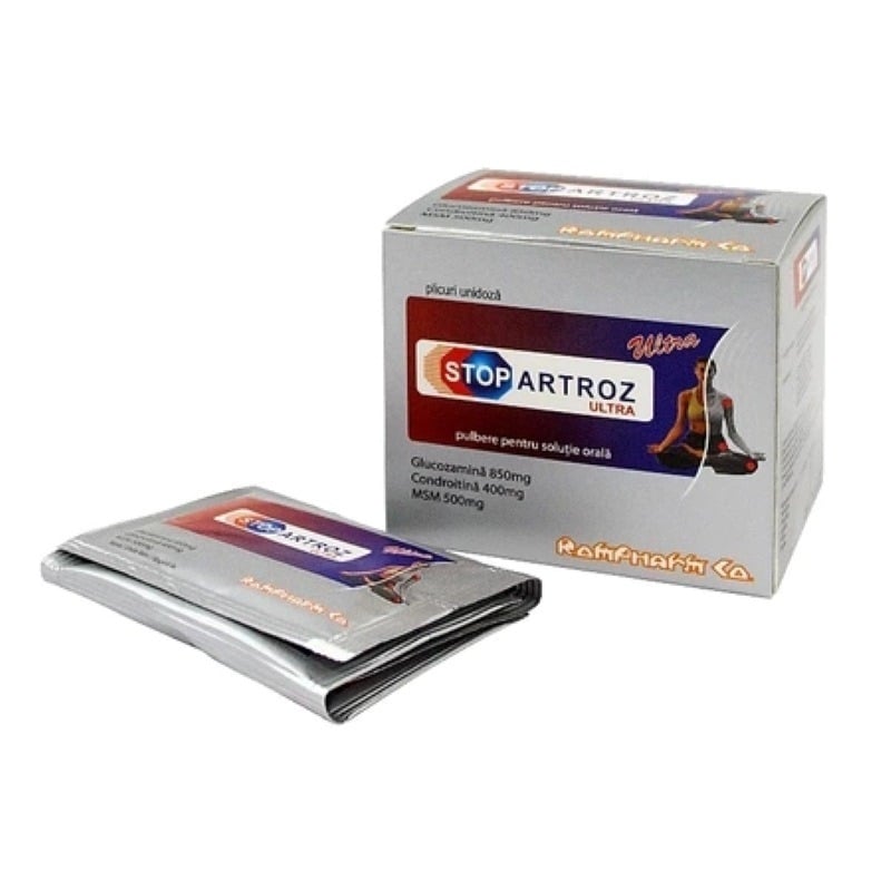 Stopartroz Ultra, 30 plicuri, Rompharm Stopartroz Ultra, 30 plicuri, Rompharm
