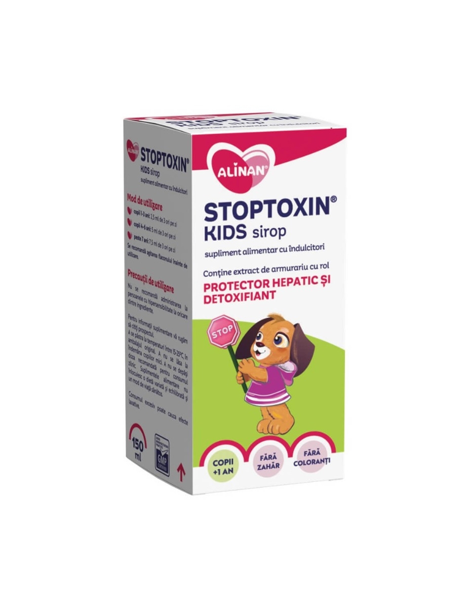 Stoptoxin sirop Alinan, 150 ml, Fiterman Pharma Stoptoxin sirop Alinan, 150 ml, Fiterman Pharma