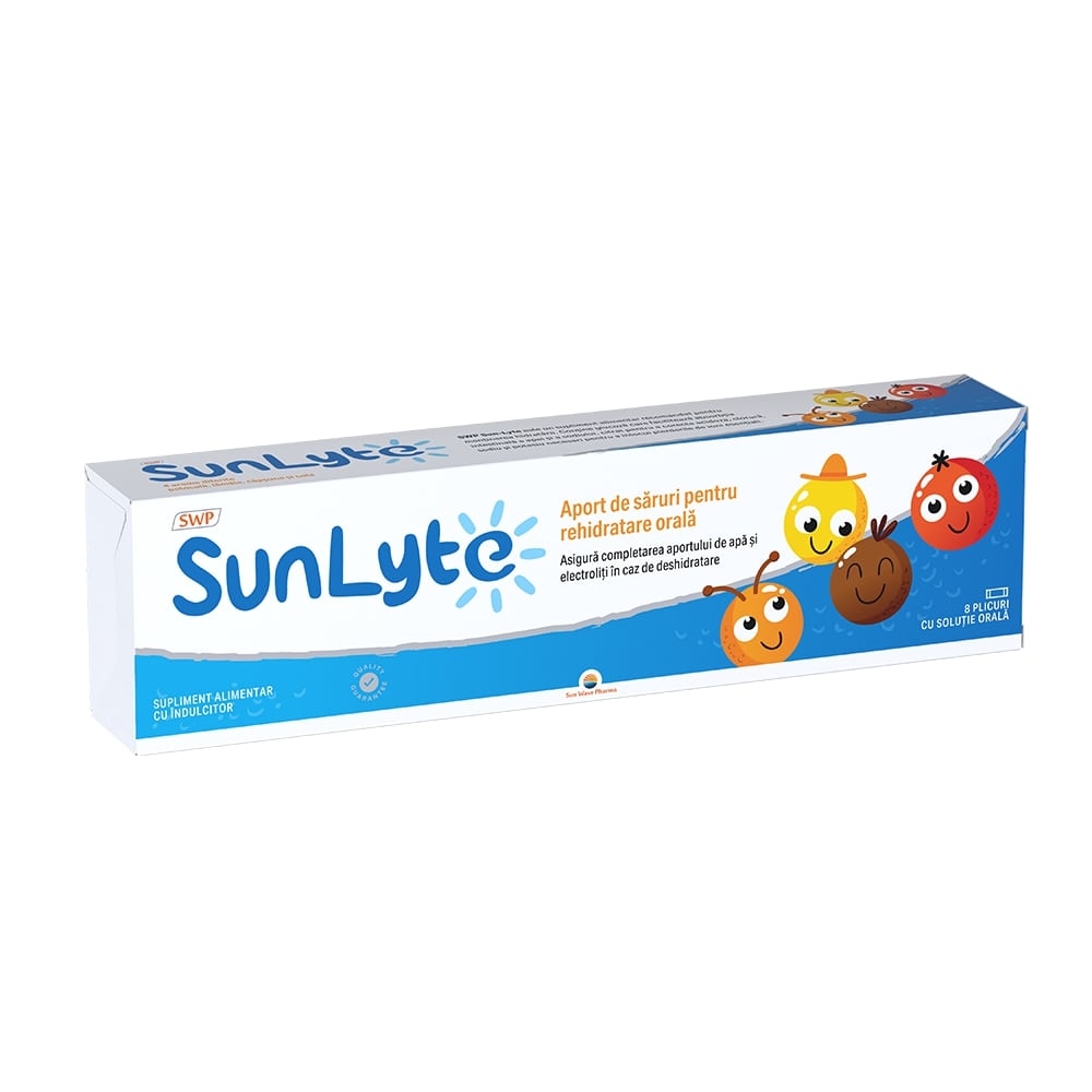 Sun-Lyte, 8 plicuri, Sun Wave Pharma Sun-Lyte, 8 plicuri, Sun Wave Pharma