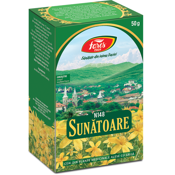 Ceai sunatoare 50g, Fares Ceai sunatoare 50g, Fares