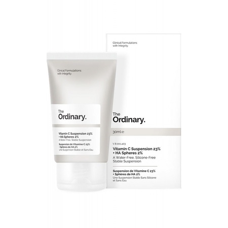 Suspensie De Vitamina C 23% + Sfere De Acid Hialuronic 2%,  30 ml, The Ordinary