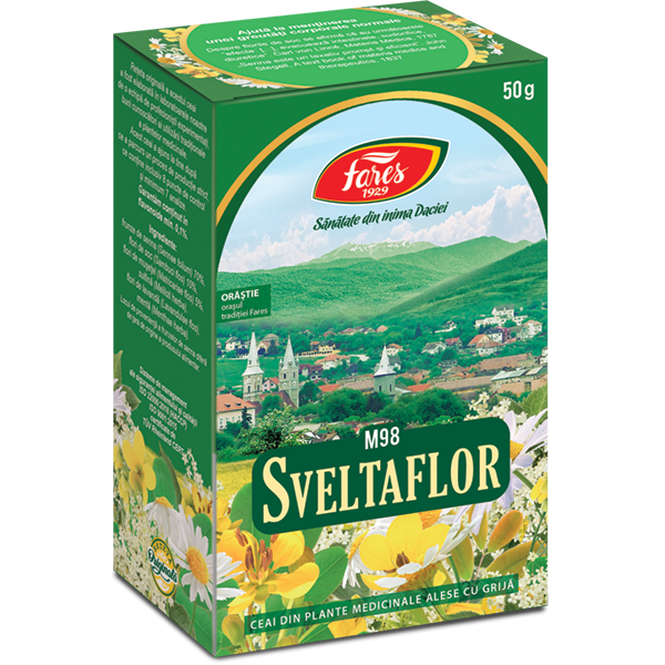 Ceai Sveltaflor 50g, Fares Ceai Sveltaflor 50g, Fares