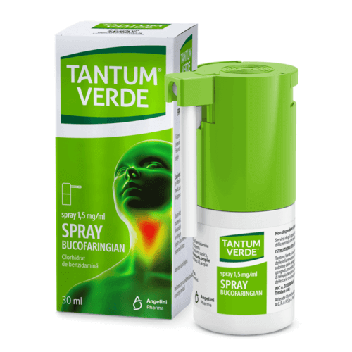 Tantum Verde Spray copii, 1.5 mg/ml, 30 ml, Angelini Tantum Verde Spray copii, 1.5 mg/ml, 30 ml, Angelini