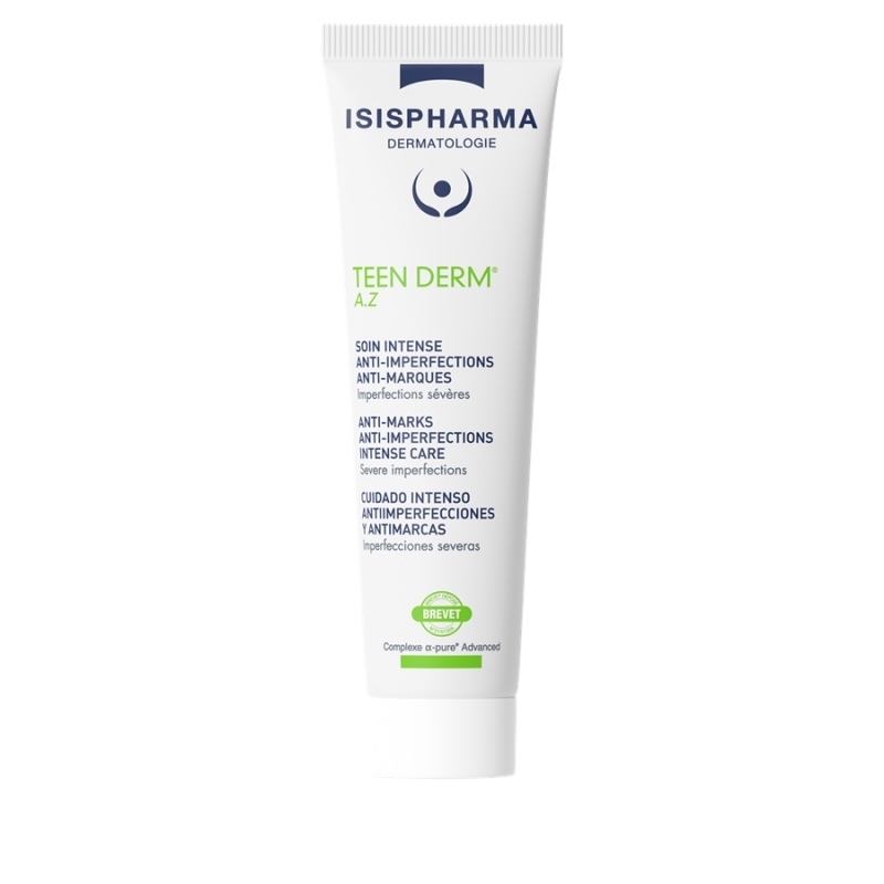 Crema de fata anti-imperfectiuni Teen Derm A.Z, 30 ml, Isispharma