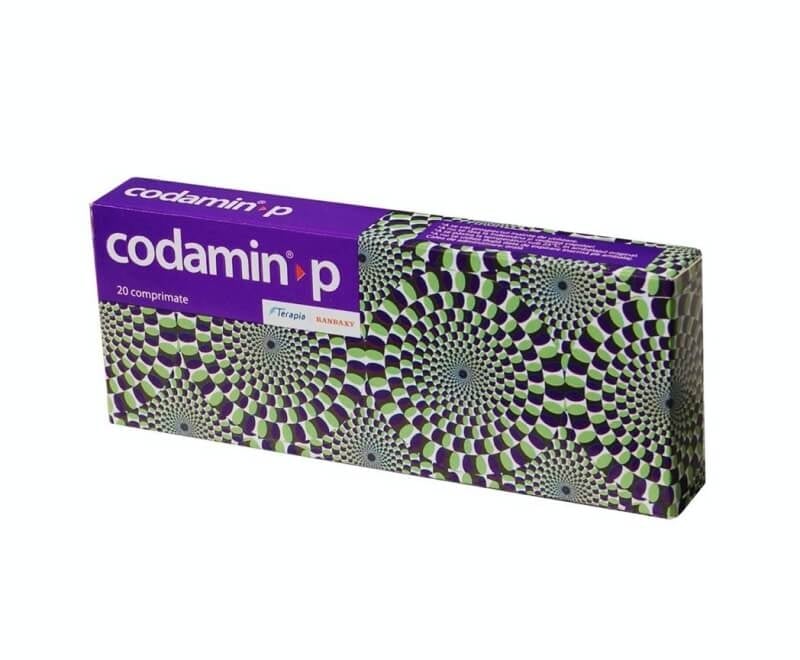Codamin P, 20 comprimate, Terapia Codamin P, 20 comprimate, Terapia