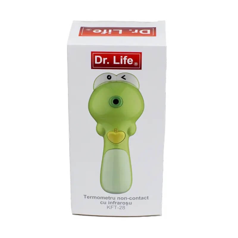 Termometru non-contact cu infrarosu broasca KFT-28, Dr. Life Termometru non-contact cu infrarosu broasca KFT-28, Dr. Life