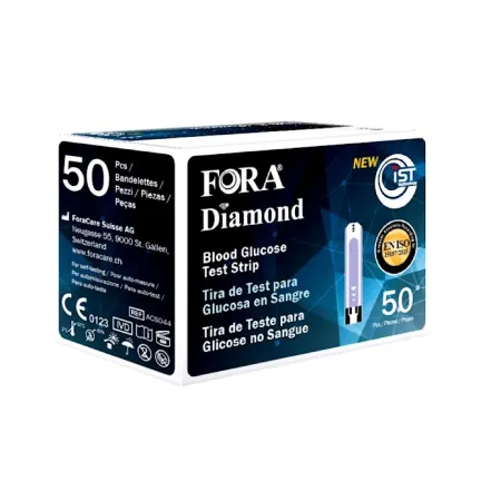 Fora Teste glicemie Diamond x 50 teste Fora Teste glicemie Diamond x 50 teste