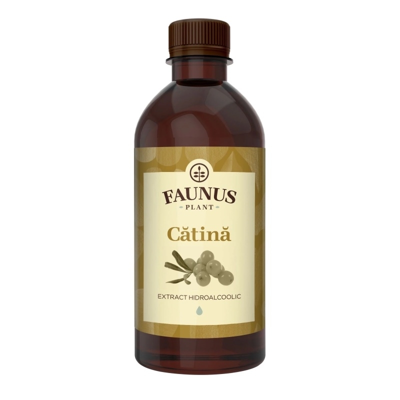 Tinctura de catina, 500 ml, Faunus Plant Tinctura de catina, 500 ml, Faunus Plant