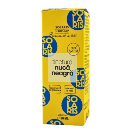 Tinctura de nuca neagra Therapy, 50 ml, Solaris Tinctura de nuca neagra Therapy, 50 ml, Solaris