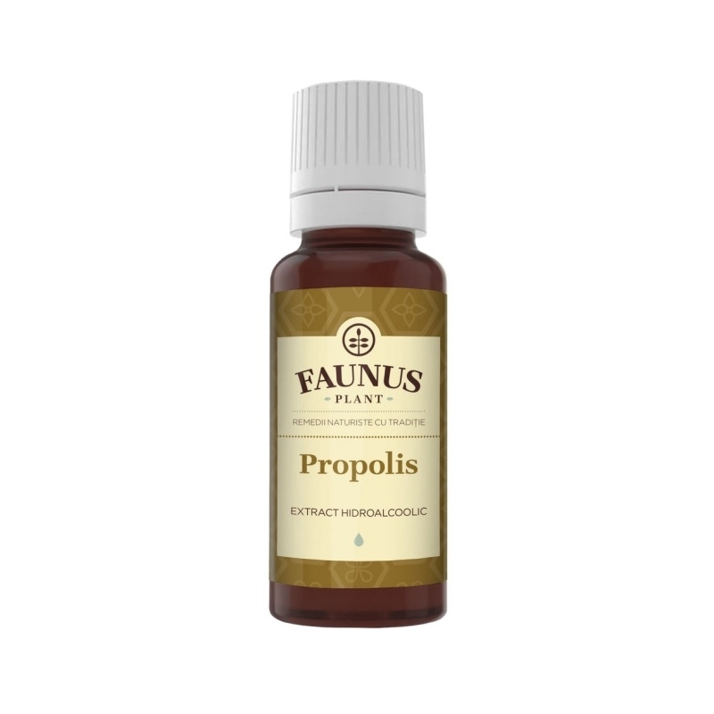 Tinctura de propolis, 20 ml, Faunus Plant
