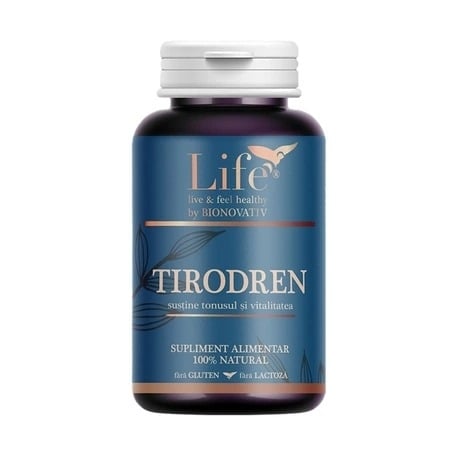 Tirodren, 120 capsule, Bionovativ Tirodren, 120 capsule, Bionovativ