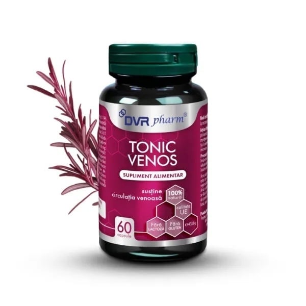 Tonic Venos, 60 capsule, DVR Pharm Tonic Venos, 60 capsule, DVR Pharm