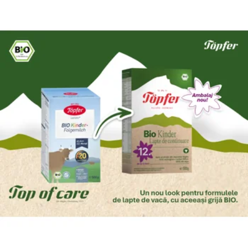 Lactana Bio Kinder formula de completare, 500g, Topfer Lactana Bio Kinder formula de completare, 500g, Topfer
