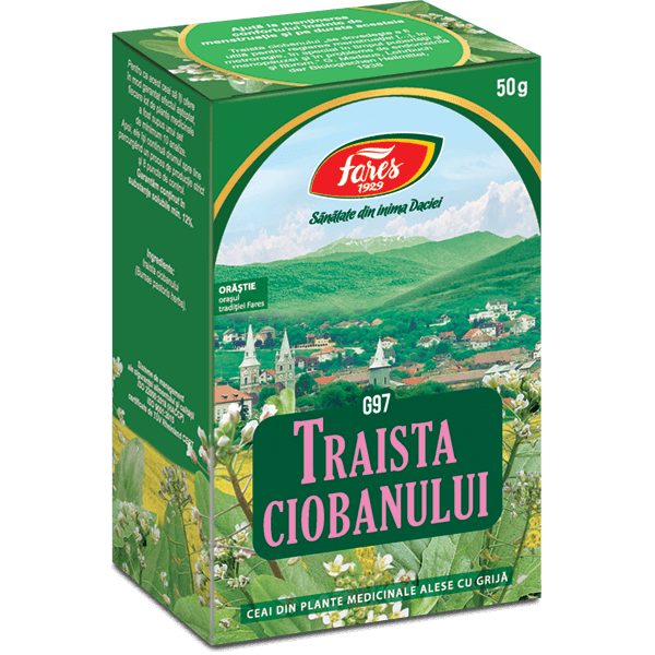 Ceai traista ciobanului 50g, Fares Ceai traista ciobanului 50g, Fares