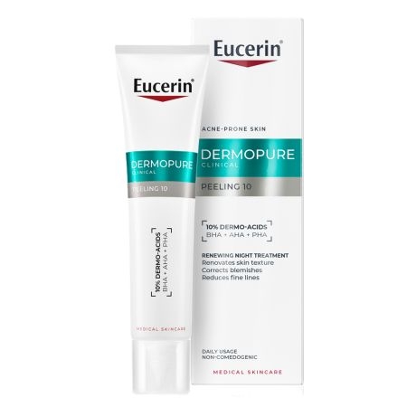 Tratament exfoliant pentru noapte DermoPure, 40 ml, Eucerin Tratament exfoliant pentru noapte DermoPure, 40 ml, Eucerin