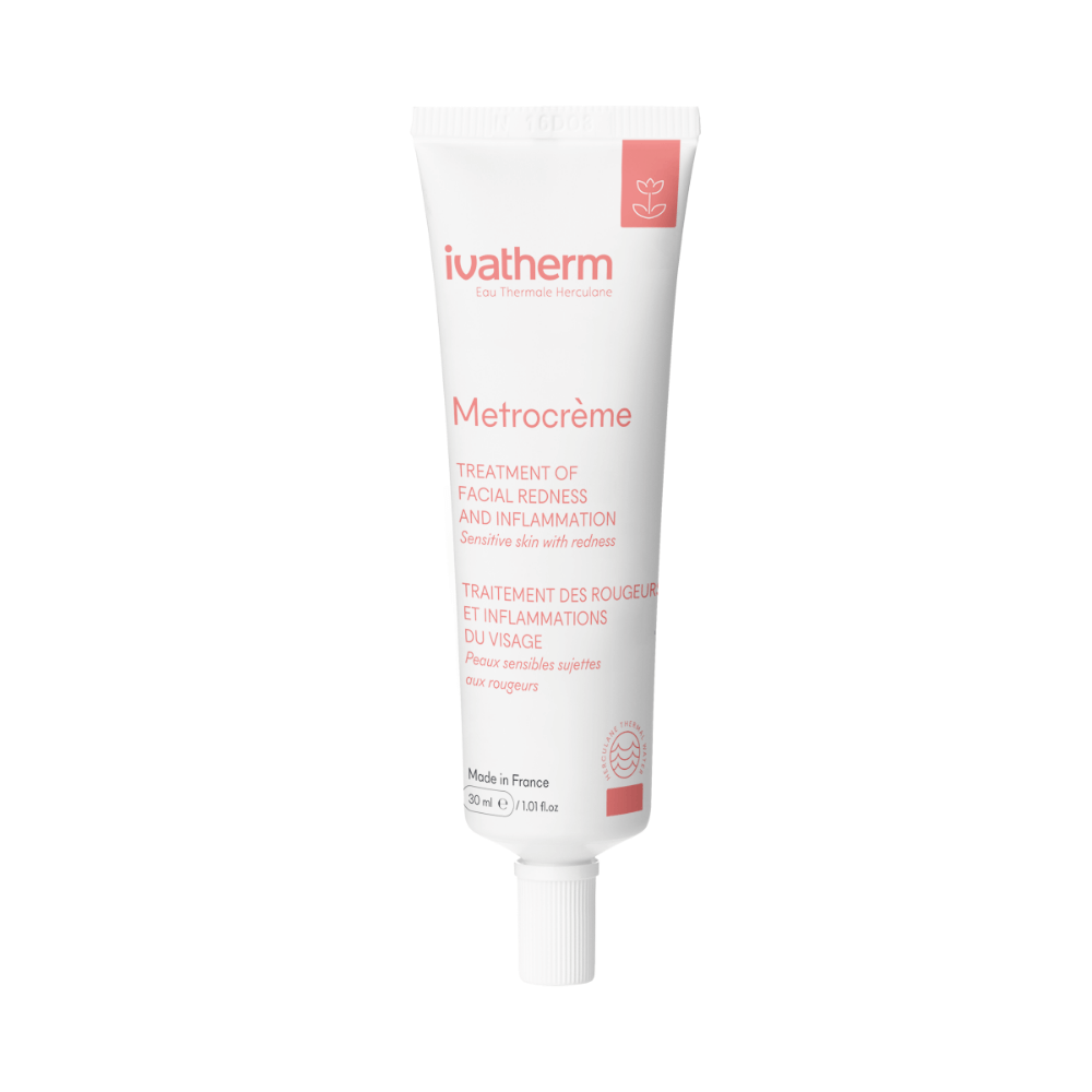 Tratament facial impotriva inflamatiei si rosetei cutanate Metrocreme, 30 ml, Ivatherm Tratament facial impotriva inflamatiei si rosetei cutanate Metrocreme, 30 ml, Ivatherm