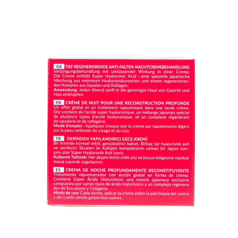 Tratament special reparator de noapte cu super acid hialuronic, 50 ml, Hada Labo Tokyo